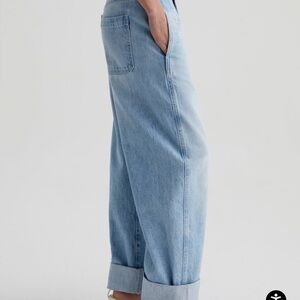 AG Adriano Goldschmied Light Blue Boyfriend Jeans